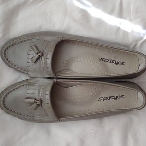 Loafers by Soft spots in green size 9.  Gently warn.